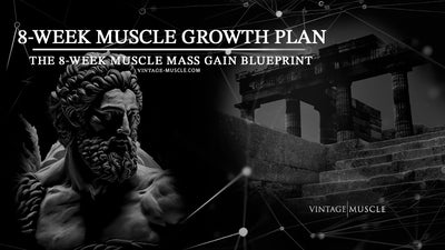 "The 8-Week Muscle Mass Gain Blueprint" by Vintage Muscle