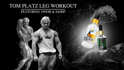 How to create a Tom Platz Leg Workout Routine using Legal Anabolic Supplements