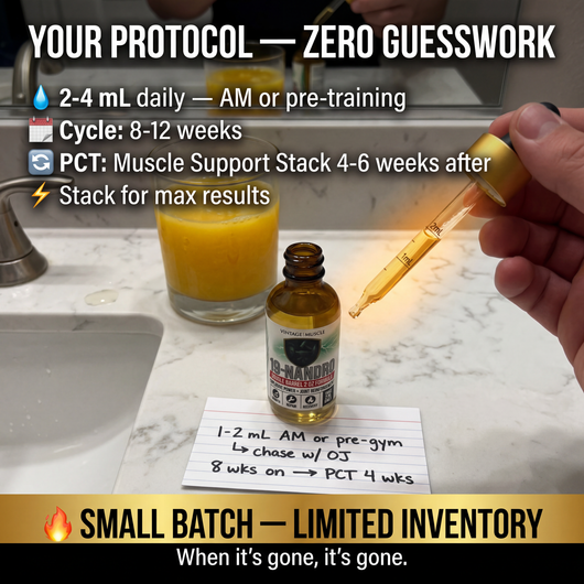 Old School Muscle & Strength, Joint Friendly - 19-Nandro