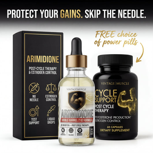 Post Cycle, Estrogen Control & T Support - Arimidione